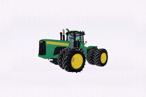 Agriculture Tractor Embroidery for Thoughtful Handmade Gifts