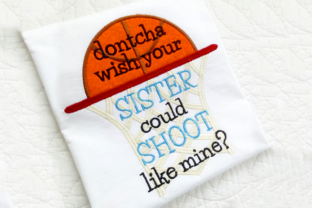 Basketball Sister Applique: A Designer's Review