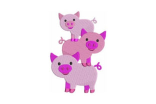 Farm Pigs Embroidery Design Review