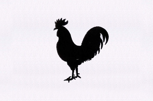 Filled Rooster: A Designer’s Take on This Creative Fabrica Embroidery