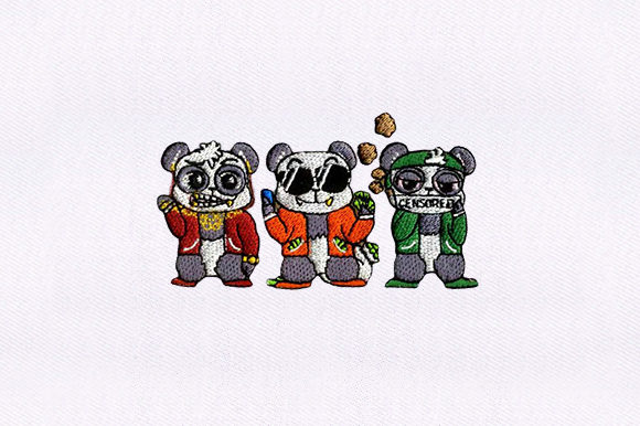 Gangsta Little Bears – A Smart Addition to Your Embroidery Collection