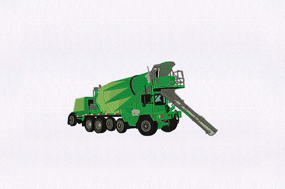 Mixer Truck Embroidery Review: Real Project Testing