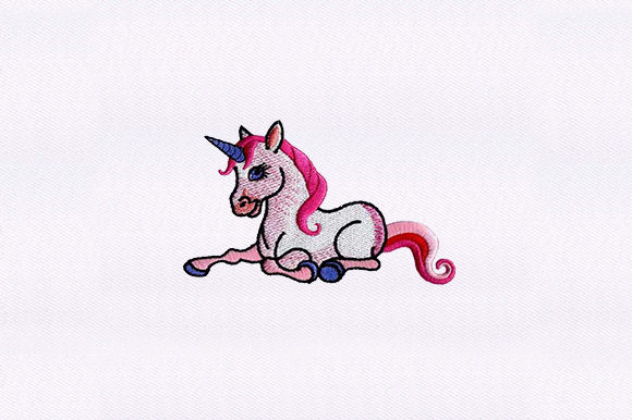 Sitting Unicorn: A Craft Fair Embroidery Review