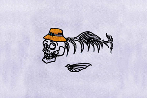 Skull Hat Fish Bones: A Seasonal Embroidery Review