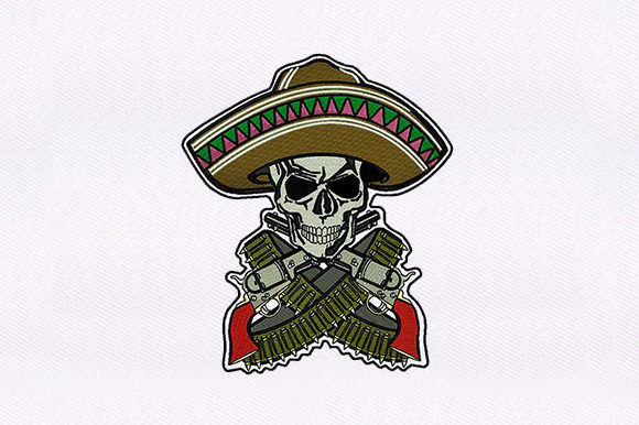 Sombrero Diablo Skull Embroidery Design Review