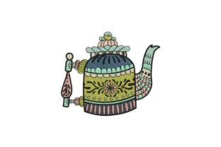 Tea Pot Embroidery Design Review for Real Projects